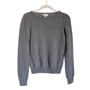 Neiman Marcus Women's Cashmere Sweater Crewneck grey XS jumper pullover